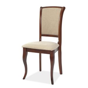 Jídelní čalouněná židle MN-SC, antická třešeň/T01