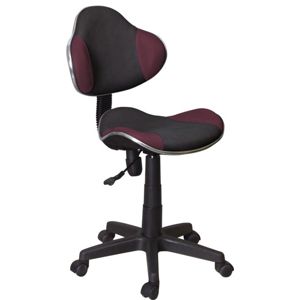 Kancelářská židle Q-G2 černá/fialová