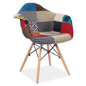Jídelní židle DENIS A, patchwork