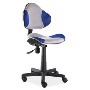 Kancelářská židle Q-G2 šedá/modrá
