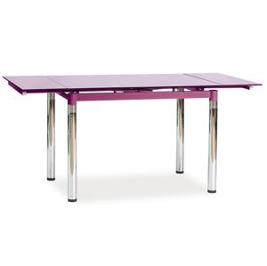 Jídelní stůl GD-018 rozkládací, fialová