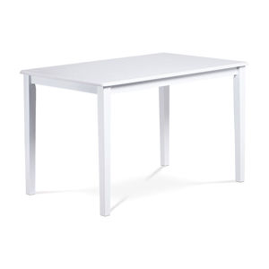 Jídelní stůl 120x75 cm GEPARD WT, bílá 