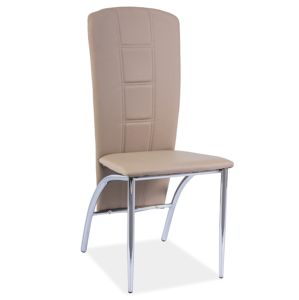 Jídelní čalouněná židle H-120, tmavě béžová