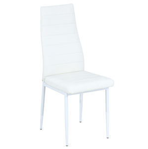 Jídelní čalouněná židle H-261B, bílá