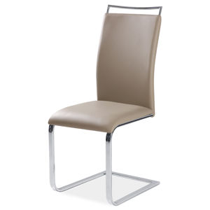 Jídelní čalouněná židle H-334, tmavý béž