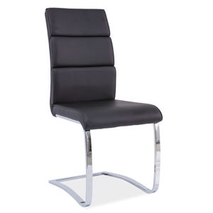Jídelní čalouněná židle H-456, černá