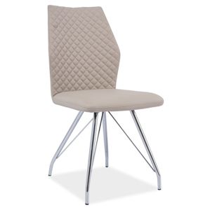 Jídelní čalouněná židle H-604, cappuccino