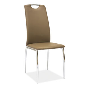 Jídelní čalouněná židle H-622, tmavě béžová