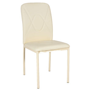 Jídelní čalouněná židle H-623, krémová