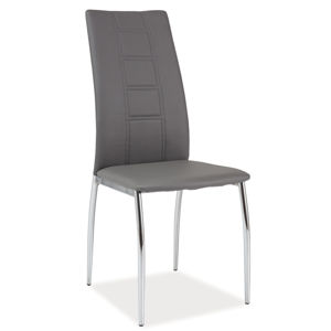Jídelní čalouněná židle H-880, šedá