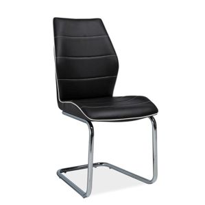 Jídelní čalouněná židle ROGLA, černá