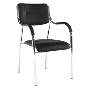 Stohovatelná židle MALIGOR, černá