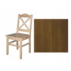 Jídelní židle SIULA, masiv borovice/moření dub