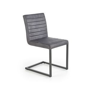 Jídelní židle K-376, tmavě šedá