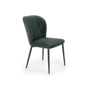 Jídelní židle ALTADENA, tmavě zelená