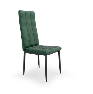 Jídelní židle K-415, tmavě zelená