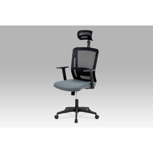 Kancelářská židle KA-B1076 GREY, šedá látka