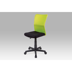 Dětská židle BORIS, černá / zelená
