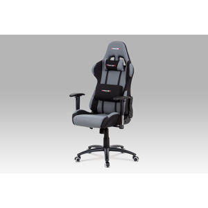 Kancelářská židle KA-F01 GREY, šedá