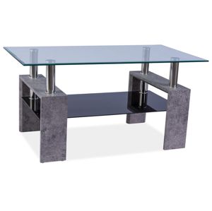 Konferenční stolek MOLUNAT 2, šedý kámen