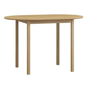 Stůl oválný 115x70 nr.4, masiv borovice