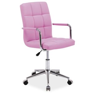 Kancelářská židle BALDONE, růžová