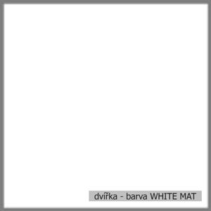 FOLLY, dvířka W8B 80 AV, white mat