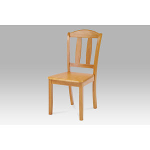 Jídelní židle celodřevěná, barva olše SAVANA OL