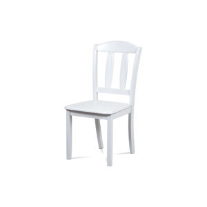 Jídelní židle celodřevěná SAVANA WT, bílá