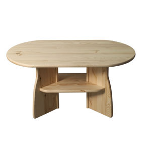 Konferenční stolek nr.6, masiv borovice, moření: ...