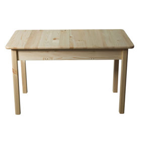 Stůl 140/175 x 80 cm nr.8, masiv borovice/moření: ...