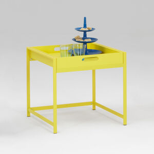Servírovací stolek KAHILI, žlutý