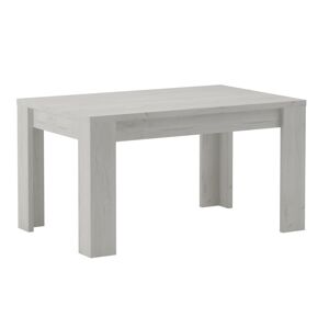 Jídelní stůl rozkládací GIROLAMO 120x80, jasan bílý