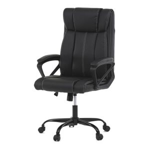 Kancelářská židle NYERIENSIS, černá ekokůže