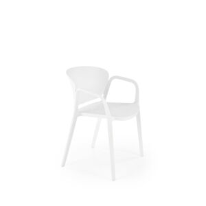 Zahradní židle JAVALEON, bílá