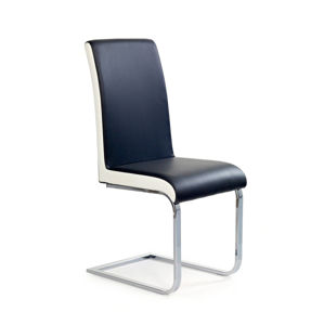 Židle K-103, černá/bílá