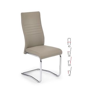Židle K-183, cappuccino