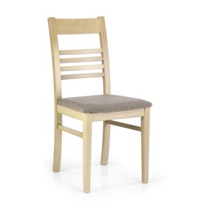 Jídelní židle ACUBENS, dub sonoma/látka